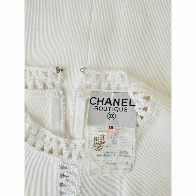 ⭐️専用⭐️ CHANEL シャネル　ワンピース　ホワイト　白　レース