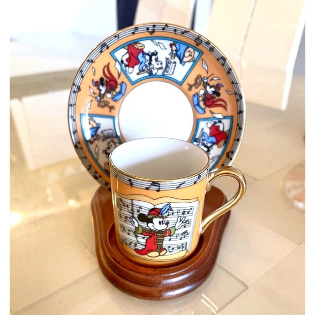 Disney◇カップ&ソーサー/デミタスカップ/全5客セット スタンド付き Disney◇カップ&ソーサー/デミタスカップ/全5客セット スタンド付き