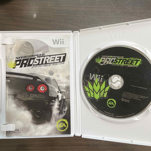 Wii(ウィー)のwii用　NEED FOR SPEED PROSTREET エンタメ/ホビーのゲームソフト/ゲーム機本体(家庭用ゲームソフト)の商品写真