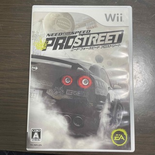 Wii - wii用　NEED FOR SPEED PROSTREET