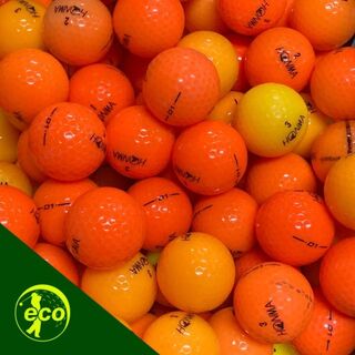本間ゴルフ - ホンマ 各種混合 オレンジ ロストボール 50球 B