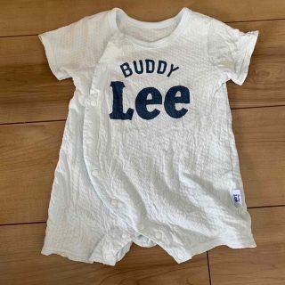 バディーリー(Buddy Lee)の396様　バディーリー、ボーダー、花柄　ロンパース 3枚セット　50〜70cm(ロンパース)