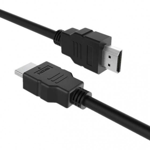 HDMI ケーブル ブラック 1Ｍ　2K　4K　高品質 高画質 スマホ/家電/カメラのテレビ/映像機器(映像用ケーブル)の商品写真