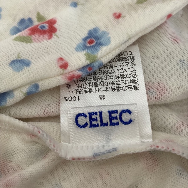 CELEC(セレク)のセレク CELEC 半袖ベビーボディスーツ 70センチ キッズ/ベビー/マタニティのベビー服(~85cm)(ロンパース)の商品写真