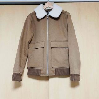 アーペーセー(A.P.C)のアーペーセー ボアカラージップアップブルゾン XS(ブルゾン)