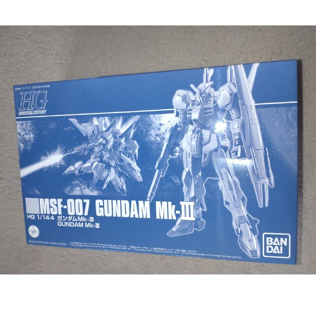 HGユニバーサルセンチュリー　MSF007 GUNDAM MkⅢ