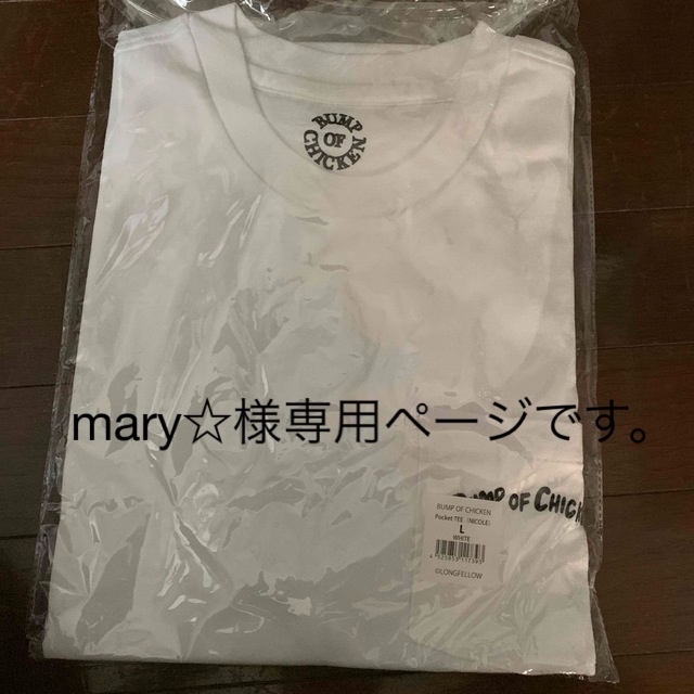 BUMP OF CHICKEN ニコルTシャツ Lサイズ&ショルダーポーチ黒