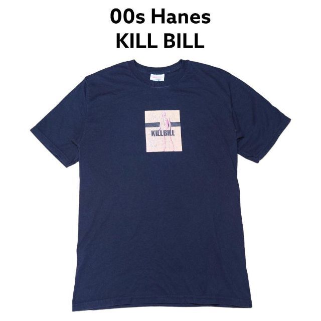 00s Hanes　KILL BILLプリント　ムービーTシャツ　　キルビル約44cm肩幅
