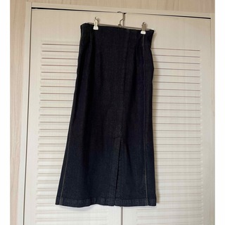 ビアッジョブルー(VIAGGIO BLU)のビアッジョブルー/デニムタイトスカート(ひざ丈スカート)