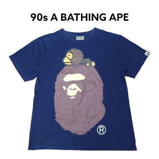 エイプ APE ベイビーミロ Tシャツ 半袖 スーパーマン カットソー 白 M