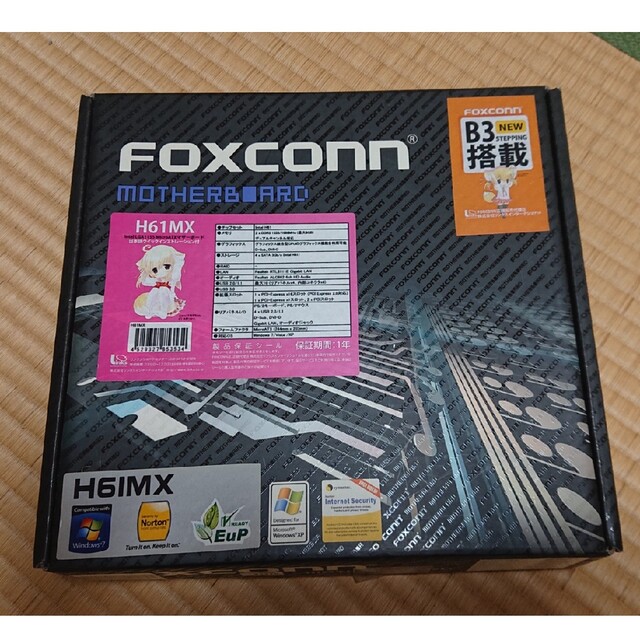 FOXCONN  H61MX スマホ/家電/カメラのPC/タブレット(PCパーツ)の商品写真