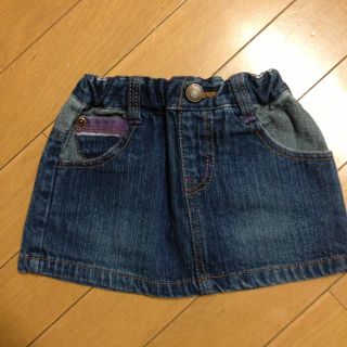 エフオーキッズ(F.O.KIDS)の90㎝☆JUNKSTOREデニムスカート(その他)