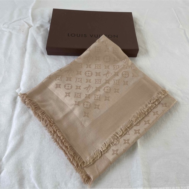 Louis Vuitton ストール モノグラム ベージュ Louis Vuitton ストール モノグラム ベージュ