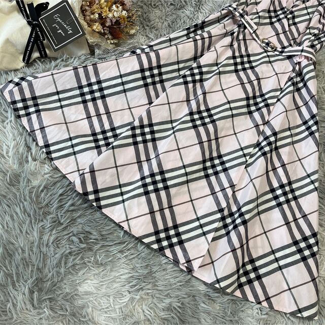 ♡バーバリーブルーレーベル♡極美品 ノバチェック ワンピース ♡バーバリーブルーレーベル♡極美品 ノバチェック ワンピース