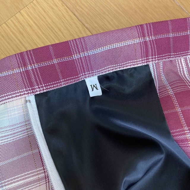 制服　スカート　リボンセット レディースのスカート(ひざ丈スカート)の商品写真