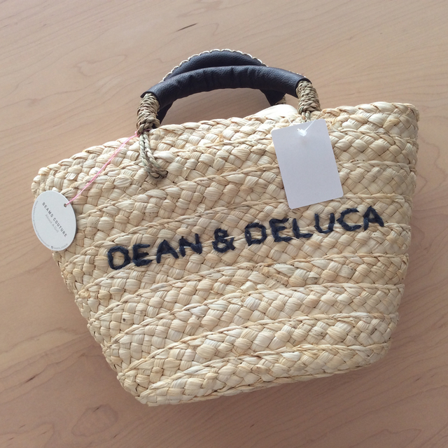 DEAN＆DELUCA×BEAMS COUTURE 保冷カゴバッグ 小 - かごバッグ/ストロー