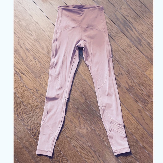 lululemon フルレギンス size6 グレージュ