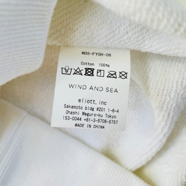 WIND AND SEA(ウィンダンシー)の【WIND AND SEA】未使用訳あり FYGH(SEA)HOODIE S メンズのトップス(パーカー)の商品写真