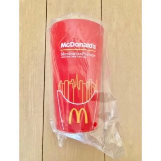 マンハッタンポーテージ(Manhattan Portage)のマクドナルド 福袋 2022 ロングコップ タンブラー 赤(ノベルティグッズ)