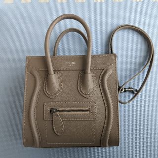 セリーヌ(celine)のCELINE セリーヌ ラゲージ ナノ ハンドバッグ 2WAYバッグ(ショルダーバッグ)