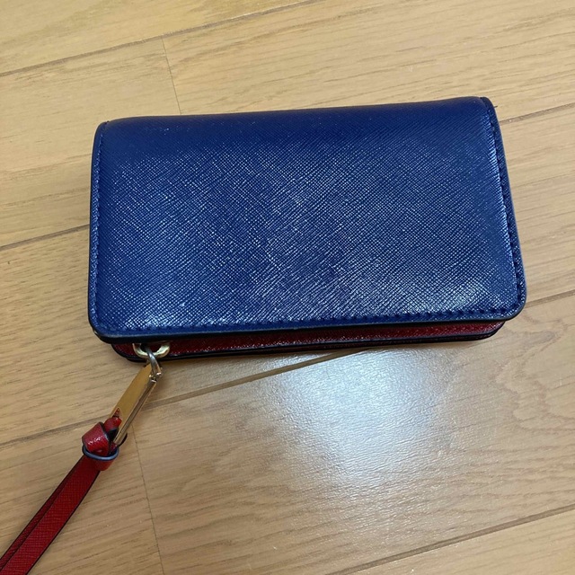 MARC JACOBS(マークジェイコブス)のマークジェイコブス　ミニ財布　トリコロールカラー レディースのファッション小物(財布)の商品写真