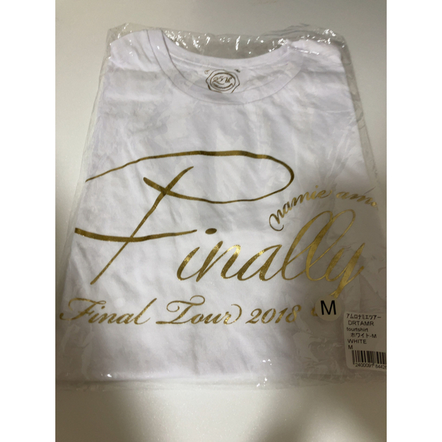 安室奈美恵　finally 25周年　M ホワイト　Tシャツ