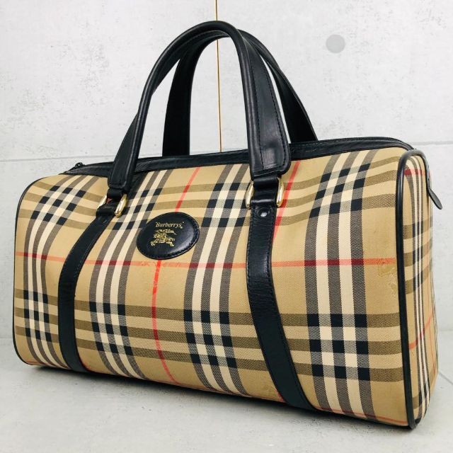 BURBERRY - 極美品✨ バーバリー ボストンバッグ ノバチェック