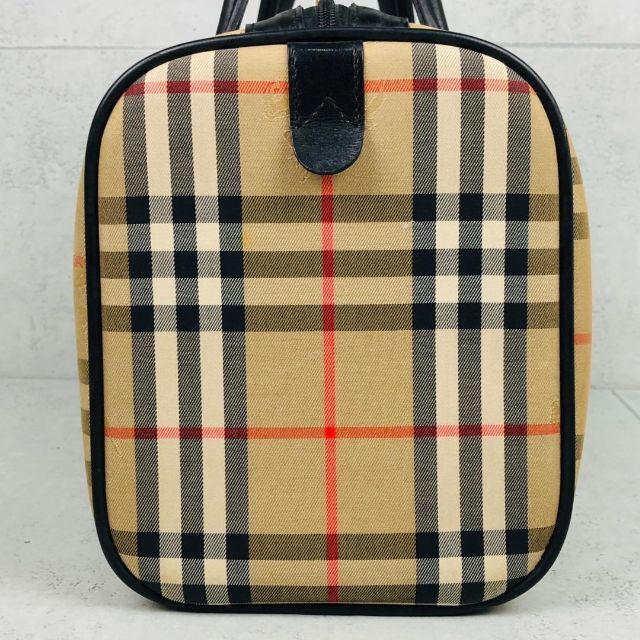 BURBERRY(バーバリー)の極美品✨ バーバリー ボストンバッグ ノバチェック シャドーホース ホースロゴ レディースのバッグ(ボストンバッグ)の商品写真