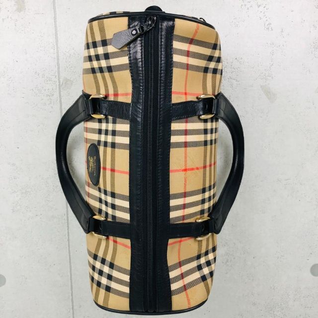 BURBERRY(バーバリー)の極美品✨ バーバリー ボストンバッグ ノバチェック シャドーホース ホースロゴ レディースのバッグ(ボストンバッグ)の商品写真