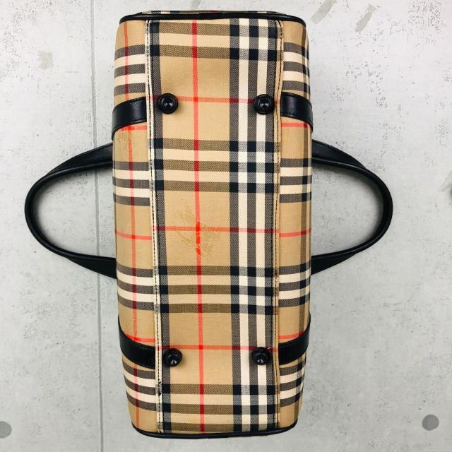 BURBERRY(バーバリー)の極美品✨ バーバリー ボストンバッグ ノバチェック シャドーホース ホースロゴ レディースのバッグ(ボストンバッグ)の商品写真