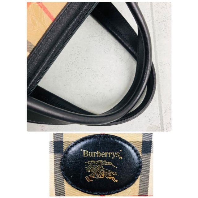 BURBERRY(バーバリー)の極美品✨ バーバリー ボストンバッグ ノバチェック シャドーホース ホースロゴ レディースのバッグ(ボストンバッグ)の商品写真