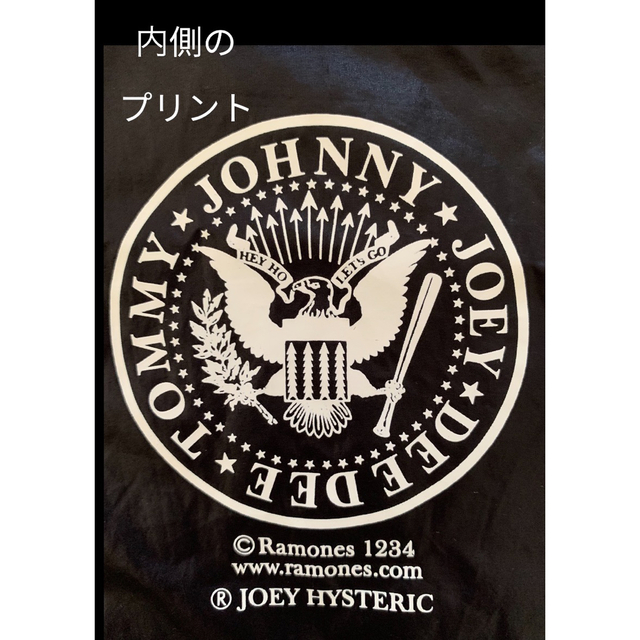 JOEY HYSTERIC(ジョーイヒステリック)の☆ JOEY HYSTERIC RAMONESブルゾン 130〜140cm ☆ キッズ/ベビー/マタニティのキッズ服男の子用(90cm~)(ジャケット/上着)の商品写真