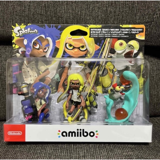 任天堂(ニンテンドウ)のamiibo スプラトゥーン 3体セット 新品未開封 エンタメ/ホビーのフィギュア(アニメ/ゲーム)の商品写真