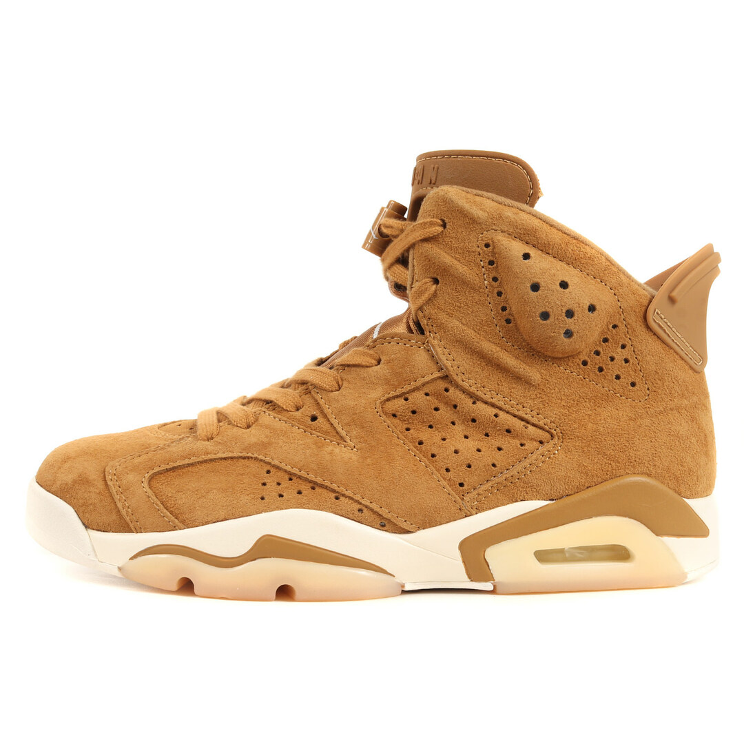 NIKE ナイキ サイズ:26.5cm AIR JORDAN 6 RETRO WHEAT 384664-705 ジョーダン シックス ウィート ハイカット ウィート US8.5 シューズ 靴【メンズ】【美品】