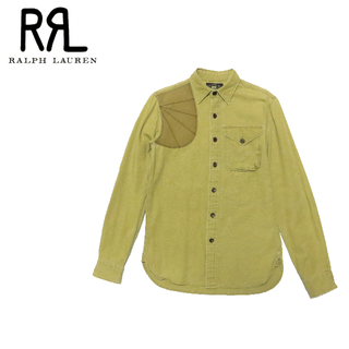 ラルフローレン(Ralph Lauren)の美品 RRL ダブルアールエル ラルフローレン 肩パッチ デザインシャツ(シャツ)