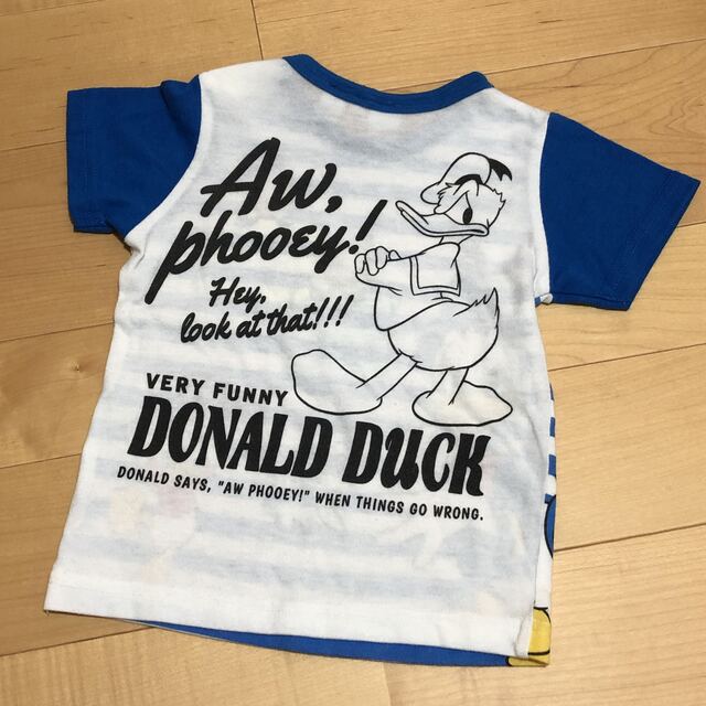 ディズニーＴシャツ(90サイズ)ドナルドダック キッズ/ベビー/マタニティのキッズ服男の子用(90cm~)(Tシャツ/カットソー)の商品写真