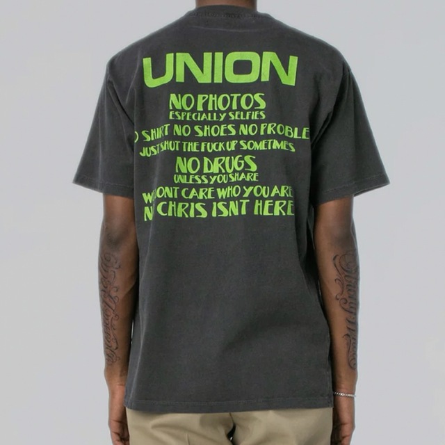 【off-k様専用】UNION ORIGINAL RULES TEE メンズのトップス(Tシャツ/カットソー(半袖/袖なし))の商品写真