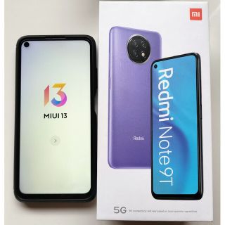 シャオミ Xiaomi Redmi Note 9T 64GB 黒 レドミノート(スマートフォン本体)
