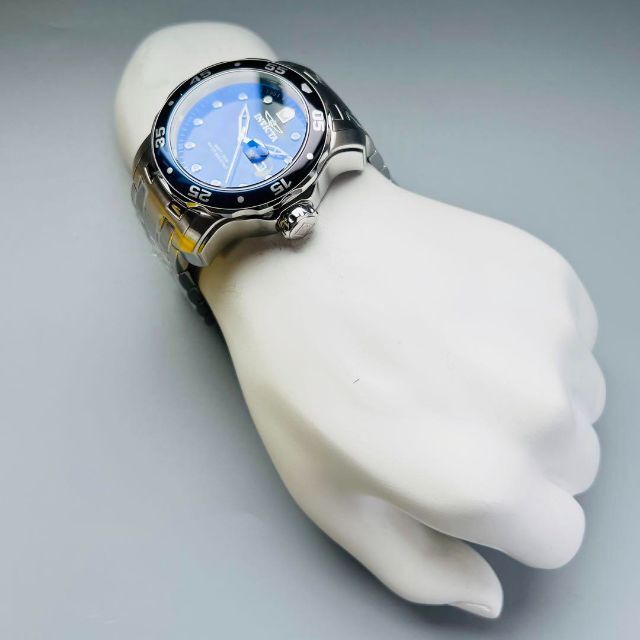 INVICTA - インビクタ 腕時計 メンズ シルバー ブラック 新品 おしゃれ