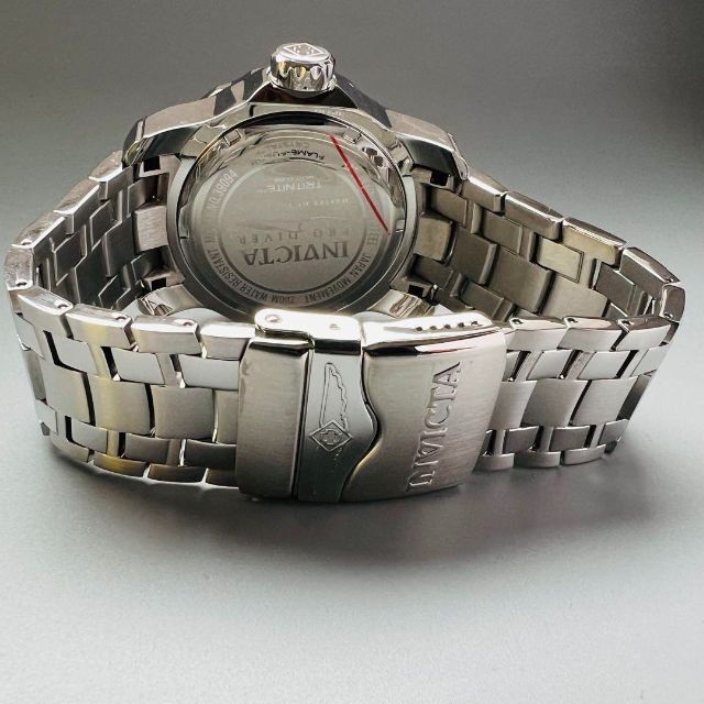 INVICTA - インビクタ 腕時計 メンズ シルバー ブラック 新品 おしゃれ