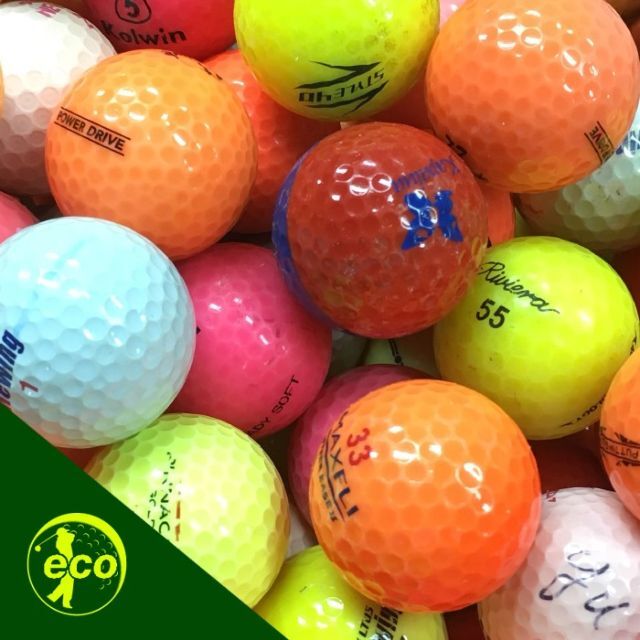 ブランド 各種混合 カラーボール ロストボール 100球 B スポーツ/アウトドアのゴルフ(その他)の商品写真