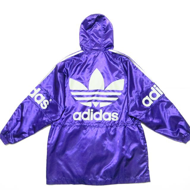 ビンテージ 90s デサント adidas アディダス ベンチコート３本ライン