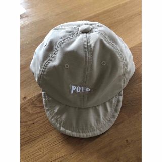 ポロ(POLO（RALPH LAUREN）)のPOLO Baby 帽子　48cm（マジックテープ調節あり）(帽子)