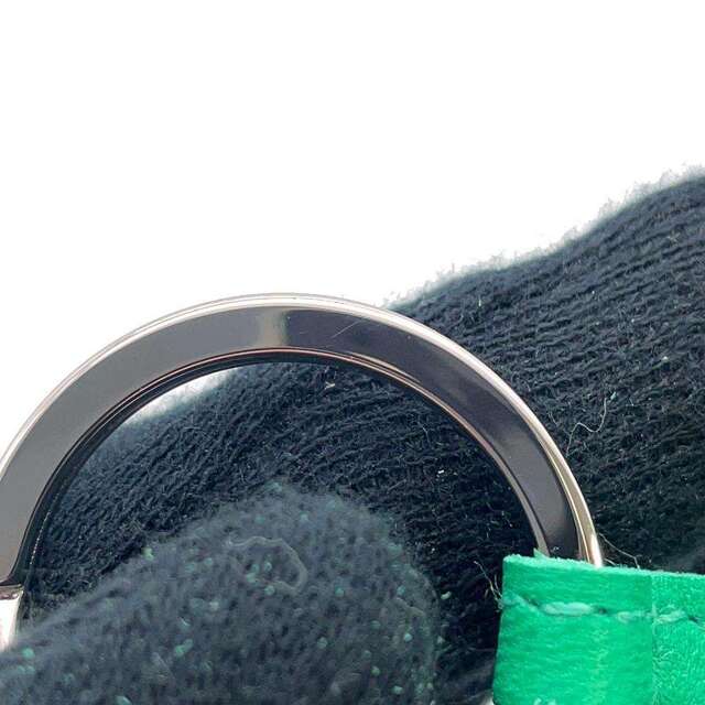 エルメス キーホルダー カルメン ミント/シルバー金具 エルメス キーホルダー カルメン ミント/シルバー金具