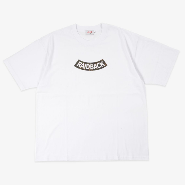 raidback fabric ARCH LOGO TEE WHITE - Tシャツ/カットソー(半袖/袖なし)