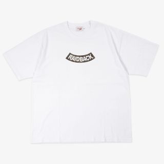 ナイトレイド(nitraid)のraidback fabric ARCH LOGO TEE WHITE(Tシャツ/カットソー(半袖/袖なし))