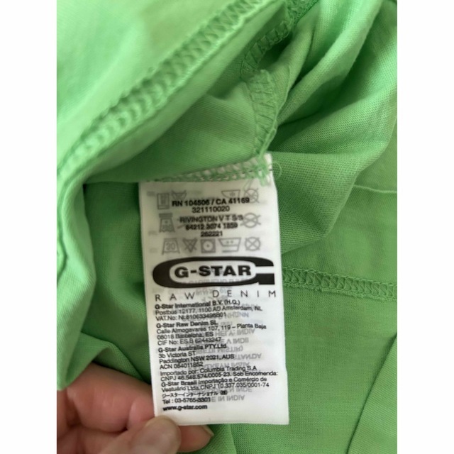 G-STAR RAW(ジースター)のG-STAR RAW Tシャツ　M size メンズのトップス(Tシャツ/カットソー(半袖/袖なし))の商品写真