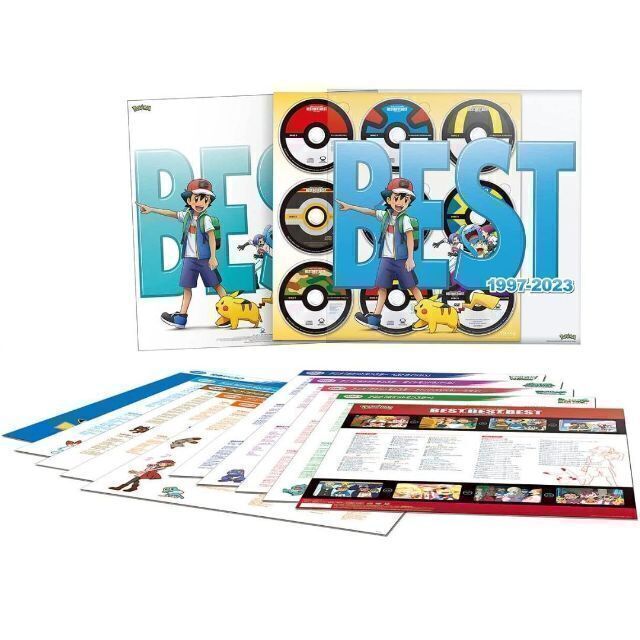 ポケモン(ポケモン)の新品 DVD ポケモンTVアニメ主題歌 BEST OF BEST OF BEST エンタメ/ホビーのCD(アニメ)の商品写真