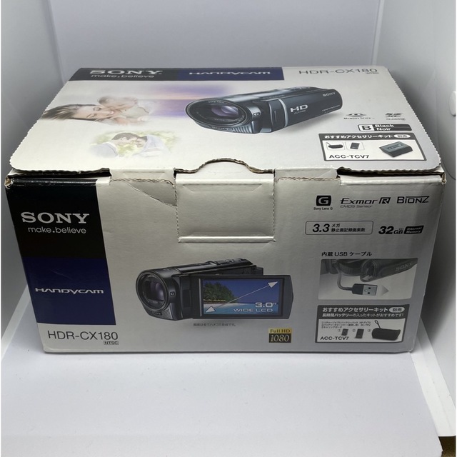 SONY SONY デジタル ビデオカメラ HDR-CX180(B)の通販 by チャンポン's shop｜ソニーならラクマ