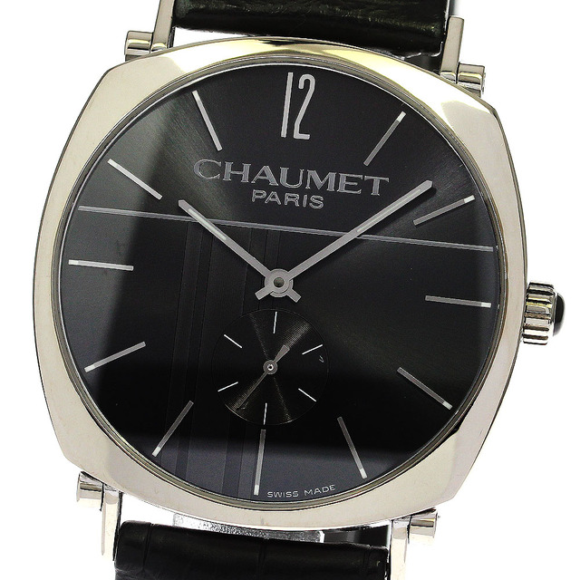 ブティック割引 ショーメ Chaumet ダンディXL K18WG スモールセコンド 手巻き メンズ 良品 _744058 時計  インターネット通販 MYINTTHUKHANADI-ENGINEERINGCOM